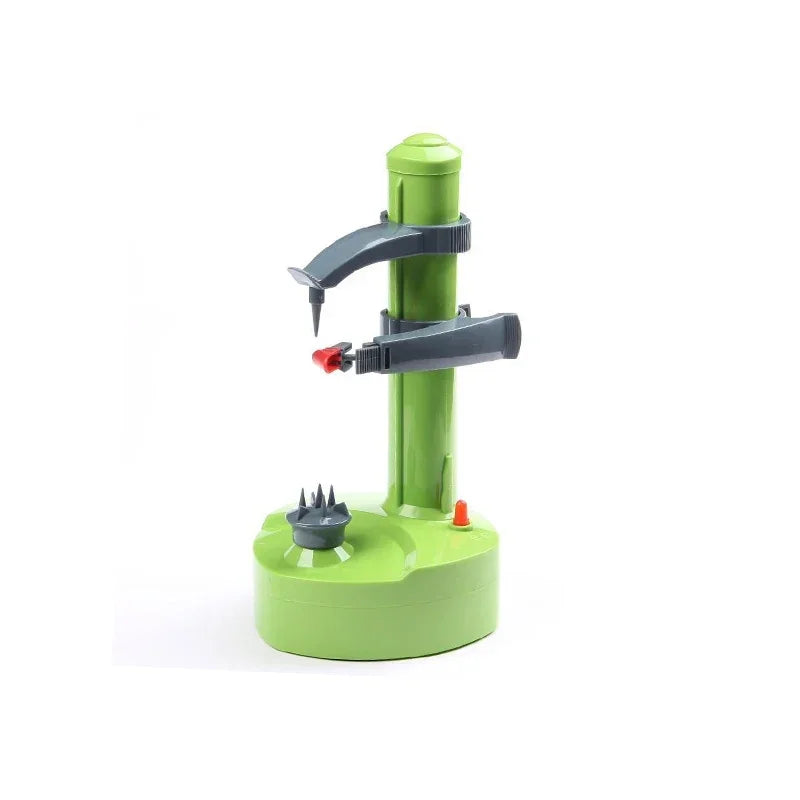 Eplucheur de pomme de terre electrique vert