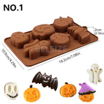 Moule Halloween en silicone | MamieScare™ - Vignette | LA CUISINE DE MAMIE
