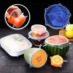 Couvercle silicone extensible | Lot de 6 | EcoloCouvercle™ - Vignette | LA CUISINE DE MAMIE