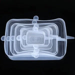 Couvercle silicone extensible | Lot de 6 | EcoloCouvercle™ - Vignette | LA CUISINE DE MAMIE