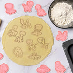 EMPORTE PIECE DINOSAURES | CuteDino™ | Kit 8 pièces - Vignette | LA CUISINE DE MAMIE