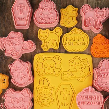 Kiiwah 17 Emporte-Pièces Halloween 3D Citrouille – Kit Complet Pour Biscuits, Gâteaux & Décorations