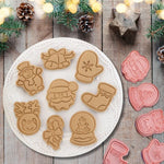 EMPORTE PIECE NOEL | 8 Pcs | FunnyNoel™ - Vignette | LA CUISINE DE MAMIE