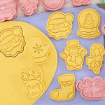 EMPORTE PIECE NOEL | 8 Pcs | FunnyNoel™ - Vignette | LA CUISINE DE MAMIE