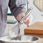 Fouet de Cuisine Professionnel en Inox | Ergonomique - Vignette | LA CUISINE DE MAMIE