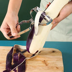 Éplucheur légumes en acier inoxydable - Vignette | LA CUISINE DE MAMIE