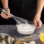 Fouet de Cuisine Professionnel en Inox | Ergonomique - Vignette | LA CUISINE DE MAMIE