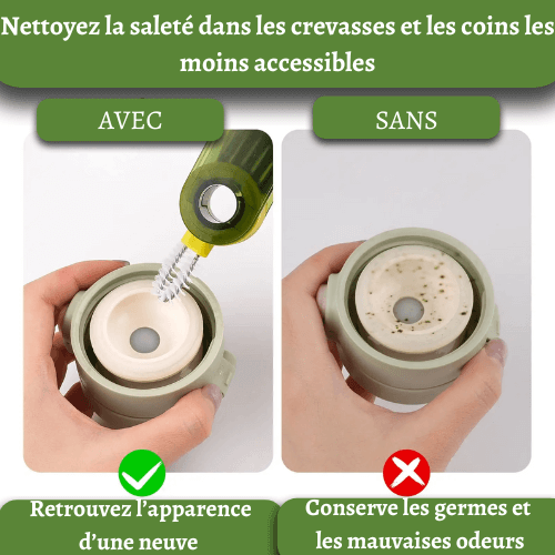 Brosse à nettoyage pour bouteille d'eau | Multi Clean™