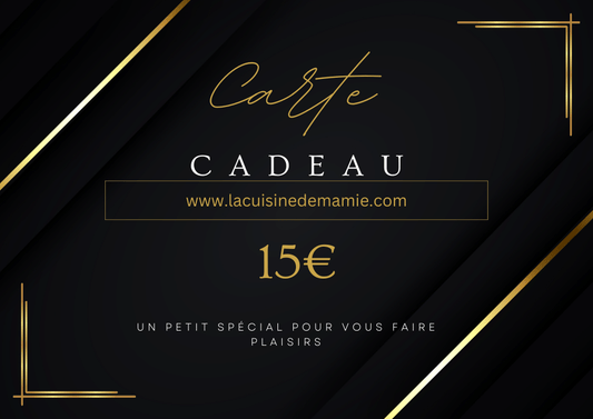 Carte Cadeau Numérique La Cuisine de Mamie
