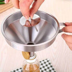 Entonnoir acier inoxydable avec Filtre amovible - Vignette | LA CUISINE DE MAMIE